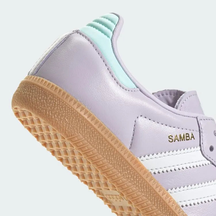 Adidas Samba OG sneakers the pastel "Silver Dawn" purple