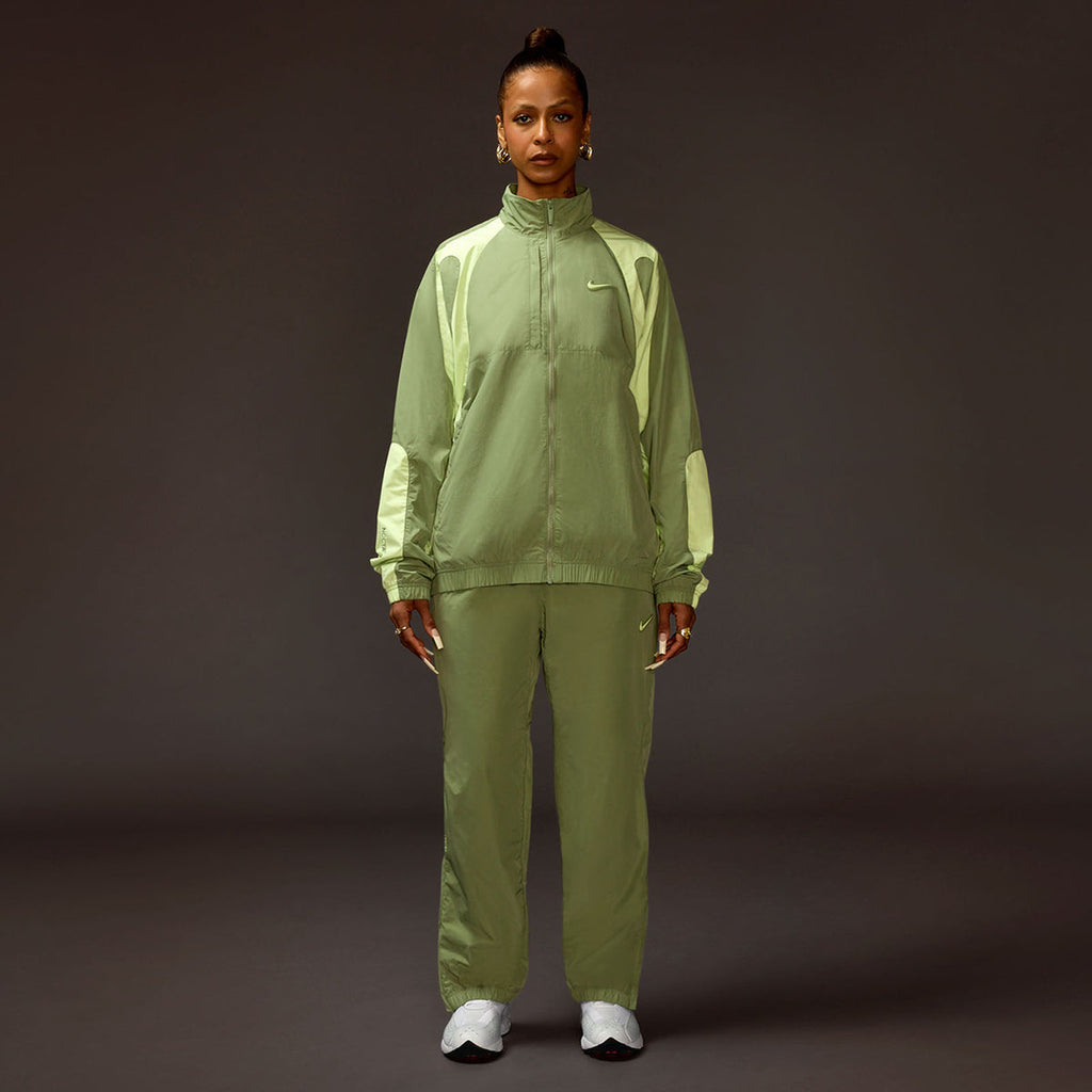 Nike x NOCTA Northstar Nylon Track (Oil Green / Light Liquid Lime)