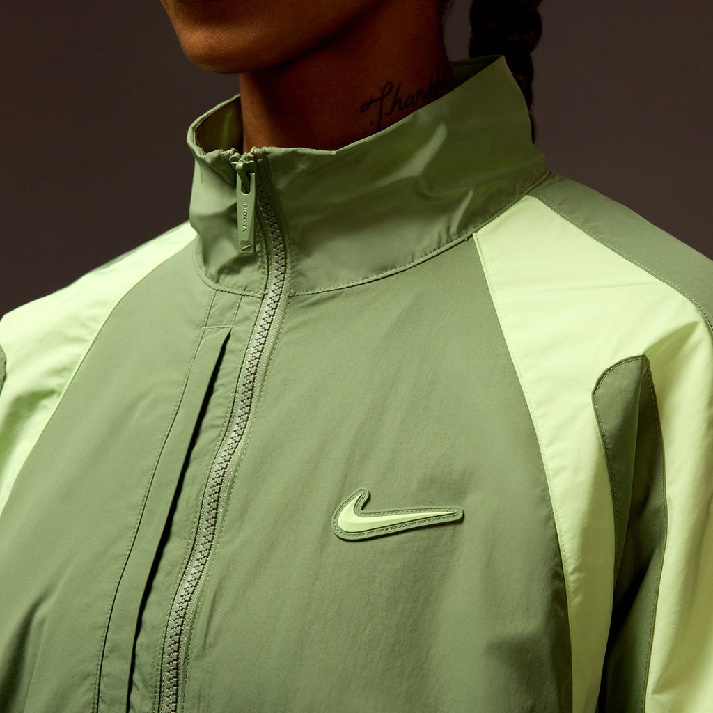 Nike x NOCTA Northstar Nylon Track (Oil Green / Light Liquid Lime)