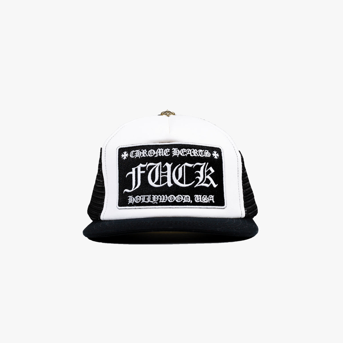 Chrome Hearts F*CK Hollywood Trucker Cap