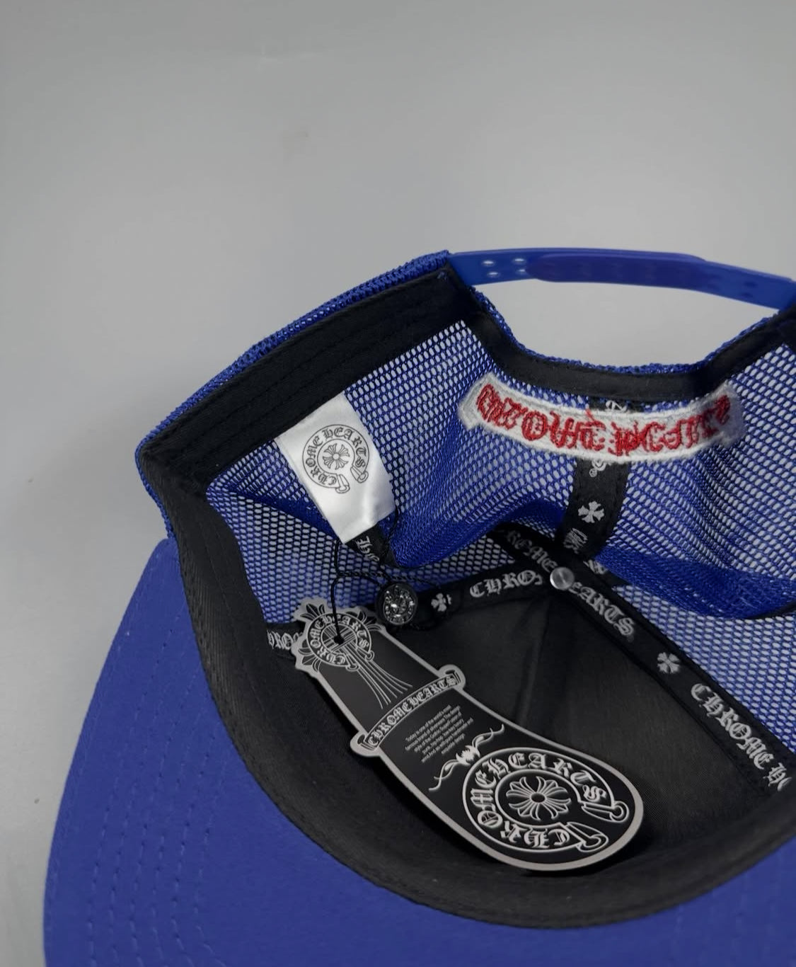 Chrome Hearts Hollywood trucker hat