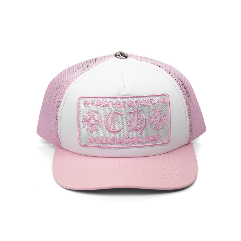 Chrome hearts pink hat