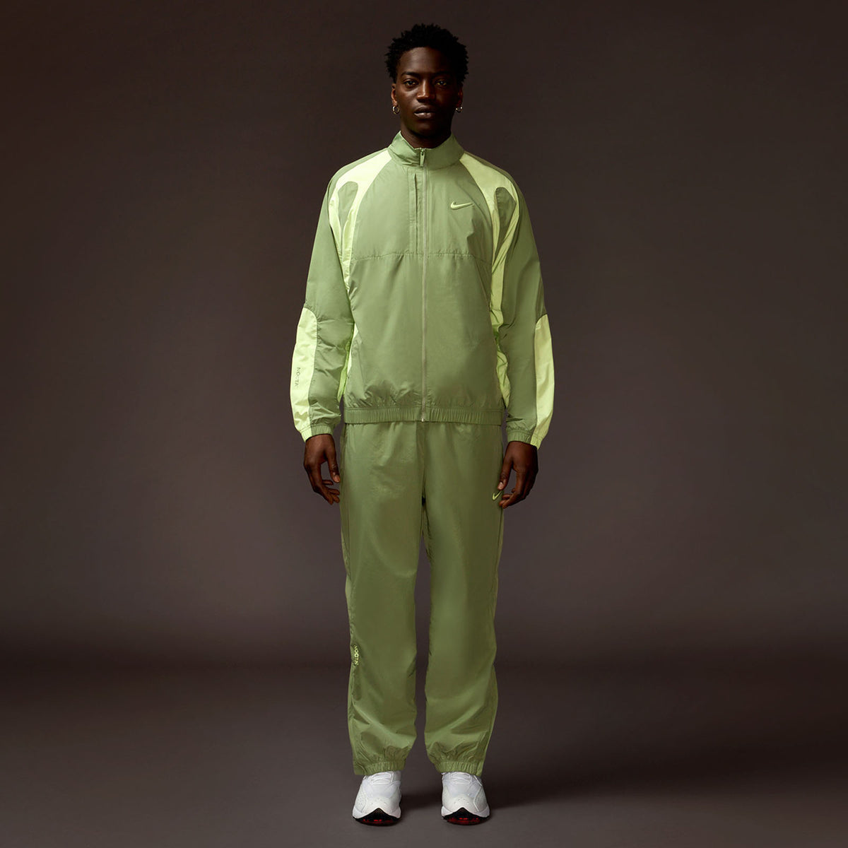 Nike x NOCTA Northstar Nylon Track (Oil Green / Light Liquid Lime)