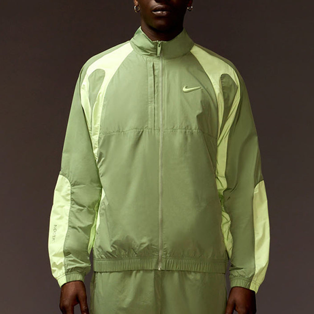 Nike x NOCTA Northstar Nylon Track (Oil Green / Light Liquid Lime)