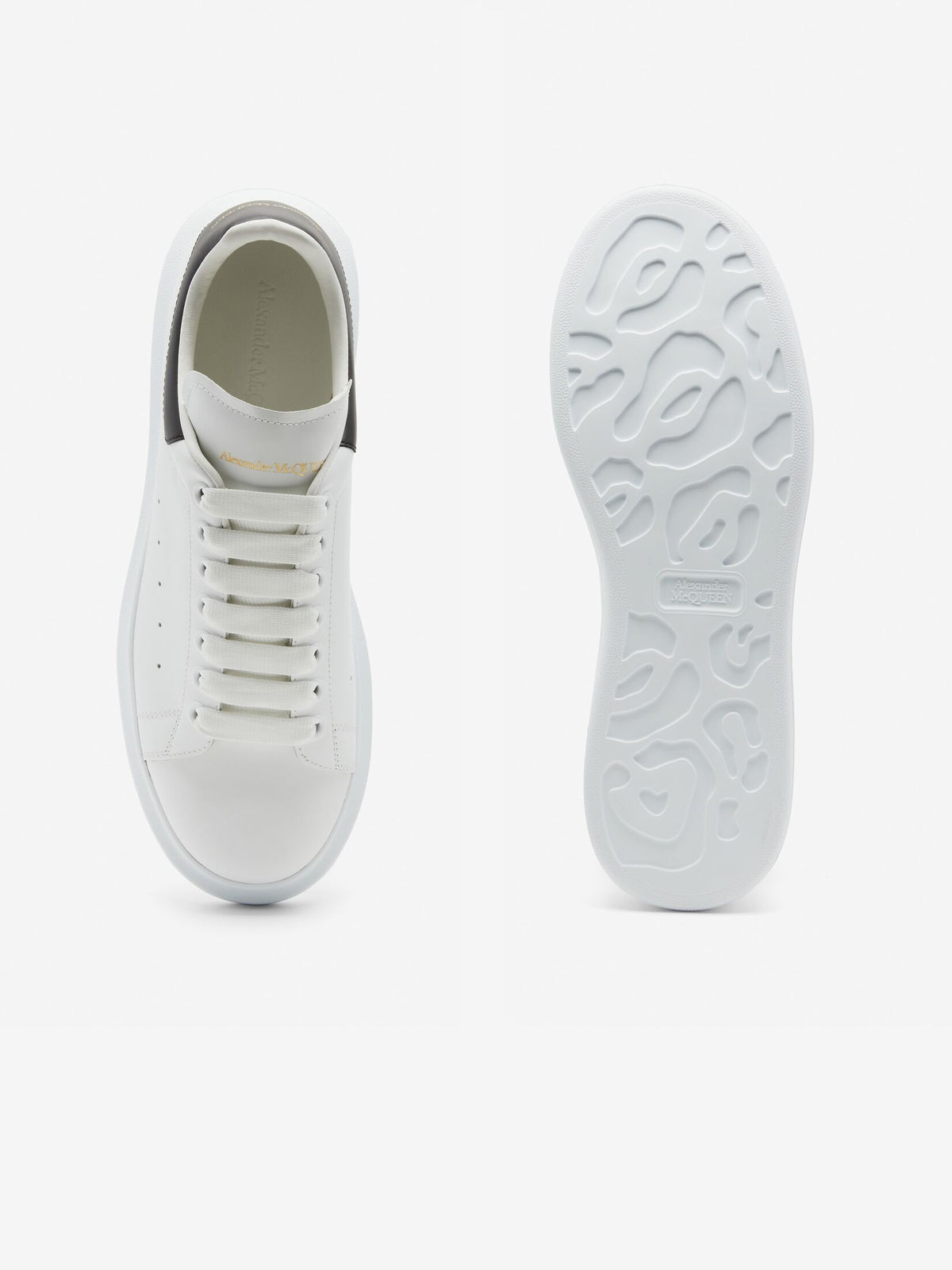 ALEXANDER MCQUEEN Oversized White And Black Sneakers