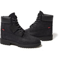 Supreme x Timberland 6-Inch Premium Waterproof Boot Embossed Diamond Plate Wheat BLACK