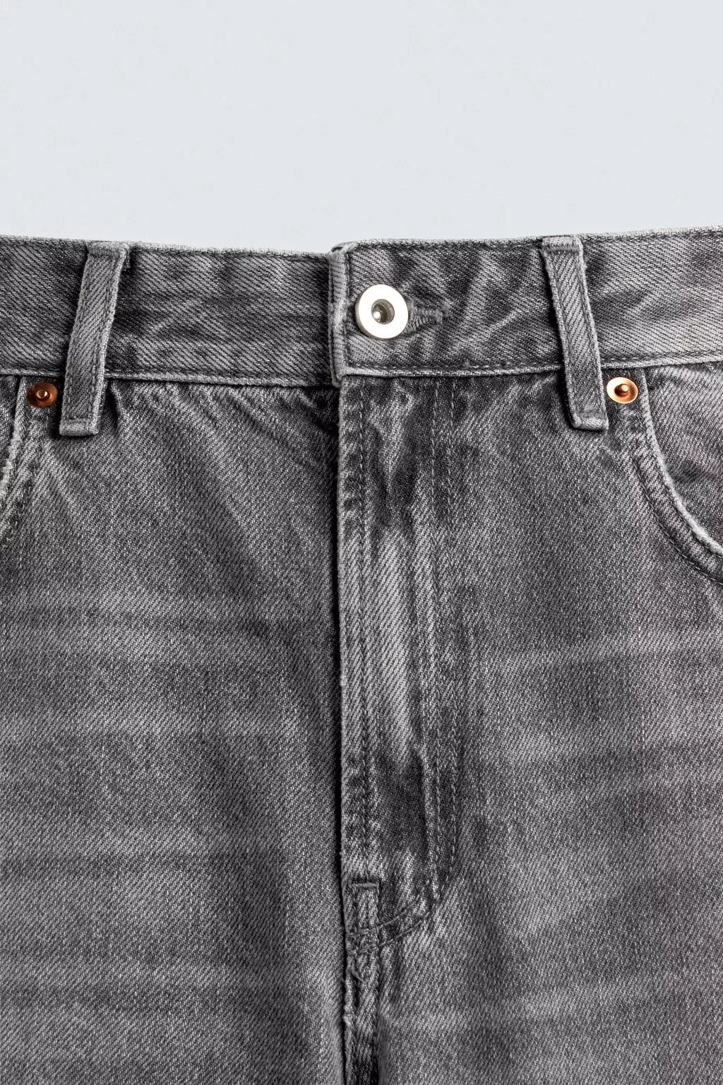 Flare Fit Jean (Light Grey)