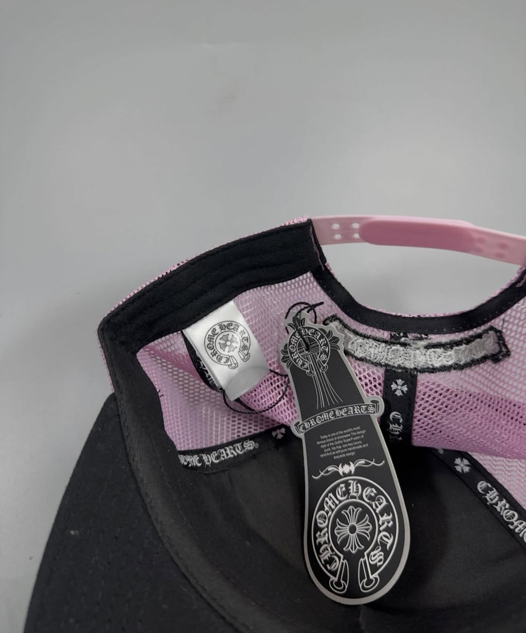 Chrome hearts pink and black