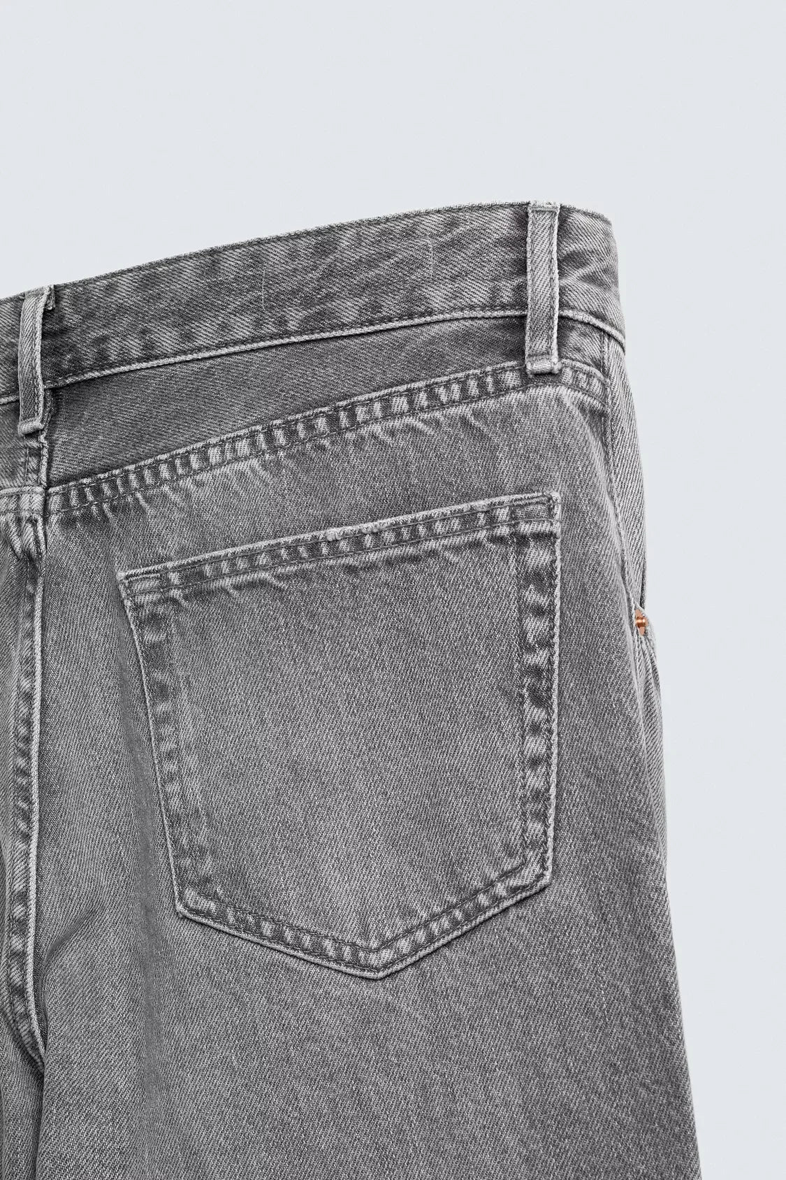 Flare Fit Jean (Light Grey)