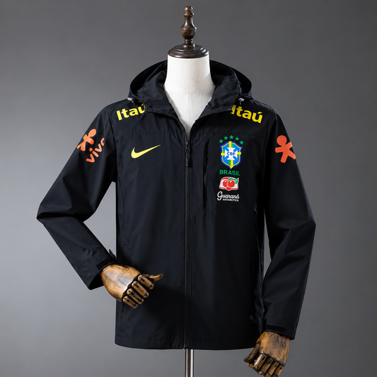 Black Brazil Wind Breaker