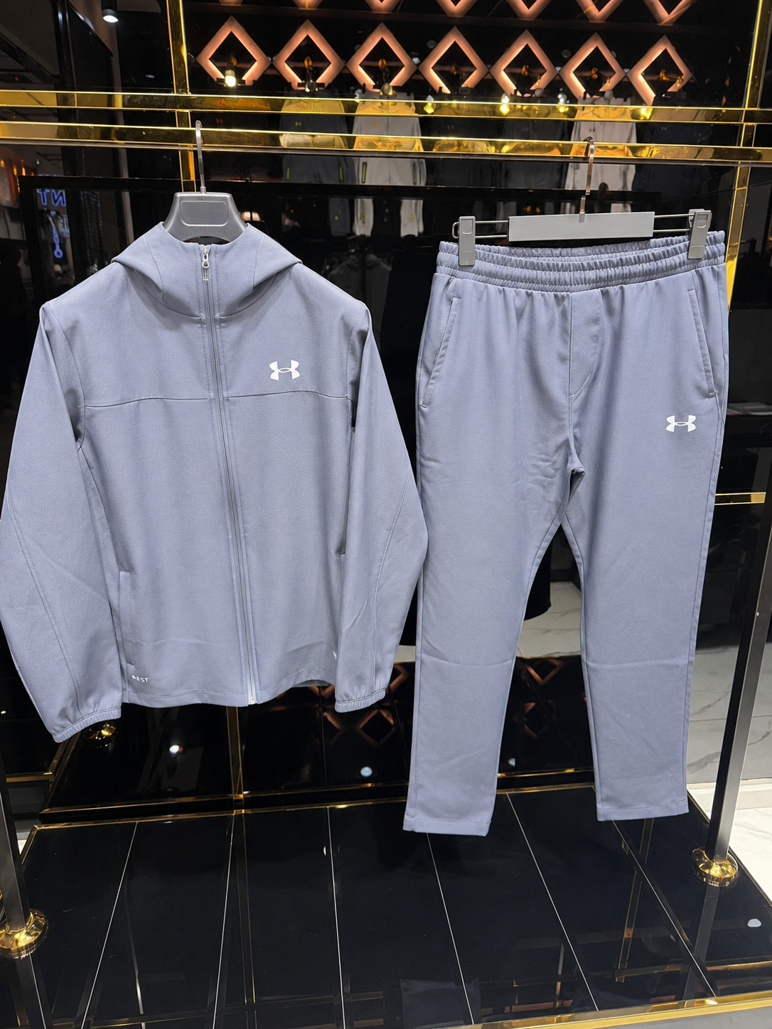 Grey Under Armour UA Velociti Pro Storm Tracksuit